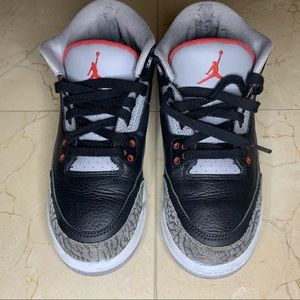 Air Jordan 3 Retro Size 7Y “Black Cement” Vintage